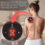 5-in-1 Electric Cupping Therapy Set, Smart Cupping Therapy Massager, 12 Levels of Suction Strength and Temperature Control，for Targeted Pain Relief, Portable Electric Cupping Device - Image 6