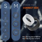 Holinduk Silicone Cover Compatible with Oura Ring Gen 3 - Elastic Protector Case for Working Out 3PCS (Black*3, S for 678910) - Image 4