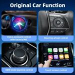 2 in1 Wired to Wireless CarPlay Adapter Plug & Plug Auto Connect Converts for Wired Cars Compatible CarPlay & Android Auto - Image 5