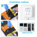 24V Video Doorbell Power Adapter, Power Supply Transformer for Ring, Nest, Eufy, Arlo Doorbell, 26.2 FT, White –Pure Copper Enameled Wire Manufaturing - Image 4