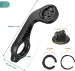 TUSITA Out Front Mount Compatible with Garmin Edge GPS Bike Computer, XOSS G/G+, iGPSPORT - Cycling Handlebar 25.4mm 31.8m - Image 7