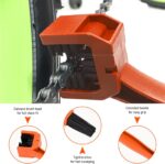 2 PCS Bike or Motorcycle Chain Washer, Functional Motorbike Chain Gear Dirt Stain Cleaning Brushes, Bicycle Chain Cleaning Double Head Brush Tool, Motorcycle Accessories (Orange-2pcs) - Image 4
