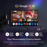 RockTek GX1 UHD Streamer - Google TV 4K UHD Streaming Player, HDR, Dolby Vision & Atmos, Wifi6 - AISR, AIPQ, QMS - Realtek RTD1325 Chip - Voice Remote, Live TV, Google Cast, Smart Home Control - Image 8