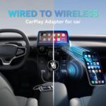 MINIX Wireless CarPlay Adapter for Apple Converts Cars Factory Wired CarPlay to Wireless CarPlay Compatible with iPhone iOS 10+ Slow Latency with USB C - Image 4
