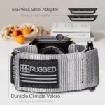 Hemsut Compatible With Apple Watch Band, Super Rugged Nylon Sports Strap With Woven Loop Design For iWatch 42/44/45/38/40/41/49mm, Military Strap For Ultra 1/2 Series 10/9/8/7/6/5/4/3/2/1/SE Men Women - Image 8