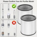 CERO Upgraded TP01 Replacement Filter Compatible Dyson Tower Purifier Pure Cool Link TP01, TP02, TP03, AM11, BP01 Models, Compare to Part # 968126-03 Black - Image 3