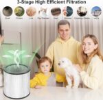 CERO Upgraded TP01 Replacement Filter Compatible Dyson Tower Purifier Pure Cool Link TP01, TP02, TP03, AM11, BP01 Models, Compare to Part # 968126-03 Black - Image 4