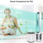 CERO Upgraded TP01 Replacement Filter Compatible Dyson Tower Purifier Pure Cool Link TP01, TP02, TP03, AM11, BP01 Models, Compare to Part # 968126-03 Black - Image 6