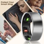 NewJourney Compatible with Oura Ring Gen 4/3 Cover | TPU Anti-Scratch Ring Protector for Working Out (Clear+Clear, 12) - Image 6