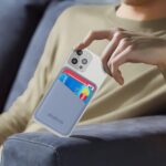 doeboe Leather Phone Card Holder for Back of Phone, Credit Card Case Stick on Cell Phone, Strongly Adhesive Phone Wallet Sleeve, Compatible with iPhone, Samsung, Android and All Smartphones - Image 6