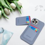 doeboe Leather Phone Card Holder for Back of Phone, Credit Card Case Stick on Cell Phone, Strongly Adhesive Phone Wallet Sleeve, Compatible with iPhone, Samsung, Android and All Smartphones - Image 8