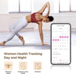 Smart Ring for Men & Women, Wellness & Fitness Tracker with Sleep/Step/Heart Rate/Blood Oxygen/Calorie Counter, IP68 Waterproof Wearable Ring for iOS Android Silver #11 - Image 5