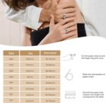 Smart Ring for Men & Women, Wellness & Fitness Tracker with Sleep/Step/Heart Rate/Blood Oxygen/Calorie Counter, IP68 Waterproof Wearable Ring for iOS Android Silver #11 - Image 7