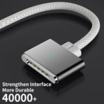 140W USB-C to Magnetic 3 Cable, 6.6FT Compatible with Magsafe 3 Cable for MacBook Air 2024 M3 13/15inch, 2023/2022 M2, Pro 2024/2023 M4/M2 Pro & Max 14" 16", 2021 M1 & Max 14" 16" - Image 4