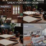 MOOGCO Bonded Set - Desk Accessories - Leather Desk Organizer - Bonded Leather Set - Office Desk Accessories - Home Office Accessories - Desk Supplies - Leather Desk Set - Office Accessories - Image 10