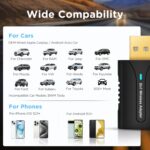 2in1 CarPlay Android Auto Wireless Adapter, Mini Car Play Dongle Android Auto Cars Stick, Stability Automatic Connection for OEM Wired CarPlay Android Auto 2025 Upgrade, Black - Image 8
