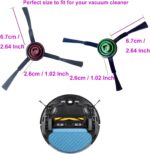 Side Brushes Compatible with ECOVACS DEEBOT X1, T10 Omni,T10 Plus,T20 Omni, T8 AIVI,T9+,N8 Pro Plus,N10 Plus,OZMO 920, OZMO 950, yeedi vac vac 2 Pro Vacuum Cleaner.(8 Pack) - Image 3