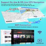 【2+64GB】 for Ford Focus 1998-2005 Android Car Stereo with Wireless Carplay Android Auto, 9" Touch Screen Radio Dash Kit GPS Navigation WiFi Bluetooth SWC Mic Backup Camera - Image 5