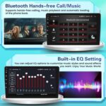 【2+64GB】 for Ford Focus 1998-2005 Android Car Stereo with Wireless Carplay Android Auto, 9" Touch Screen Radio Dash Kit GPS Navigation WiFi Bluetooth SWC Mic Backup Camera - Image 6