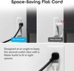 Geeni Surge Smart Power Strip with 6 Smart Outlets & 2 USB Ports | 1200-Joule Multiple Outlet Surge Protector, Remote Control | Works with Alexa & Google Assistant - Image 10