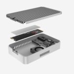 USB4 V2.0 80Gbps M.2 NVMe SSD Enclosure, Compatible with Thunderbolt 5, TB4, TB3 - Image 3