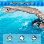 Smart Ring for Women & Men, Smart Ring Health Tracker, Blood Oxygen & Heart Rate Monitor Sleep Ring, Waterproof Fitness Ring, Long Lasting Battery Smart Rings (Gold, 8) - Image 6