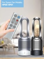 New Replace Remote Control for Dyson Pure Hot+Cool Fan Purifying Heater HP00 HP01, Part NO.967197-13 (Silver) - Image 4
