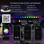 AKEPO 16W RGBW APP Twinkle Fiber Optic Lights, Small Size Music Activated 450pcs 0.03in 9.8ft/3m Optical Fiber Star Ceiling Light Kit for Car Headliner Star/Home - Image 4
