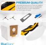 BlueStars Replacement Accessories Kit for ECOVACS DEEBOT OZMO T8 (T8 AIVI, T8 MAX), N8 Pro (N8 Pro+), and Yeedi Vac (Vac Max, Vac Station) Robot Vacuum Cleaners – Extra Sweeping Brush - Image 6