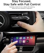 Wireless CarPlay Adapter – Mini 2 in 1 Wireless CarPlay Adapter for Both Apple CarPlay and Android Auto – Easy Installation, Clutter-Free, and Seamless Control with Ultra-Fast Connection - Image 6
