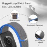 omee 8 Pack Compatible with Apple-Watch-Ultra-Band 49mm 46mm 45mm 44mm for Men Women,Breathable Trail Loop+Alpine Loop+Ocean Band for Ultra 2/Ultra iWatch Serie 10 9 8 7 6 SE 5 4 3 2 1 - Image 4