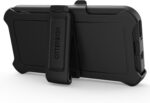 OtterBox Google Pixel 9 & 9 Pro Defender Series Case - Black, Rugged & Durable, with Port Protection, Includes Holster Clip Kickstand - Image 4