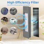 11 PCS Vacuum Accessories Kit Replacement compatible with Ecovacs Deebot T8,T8+,T8 AIVI,T8 MAX,N8,N8+,N8 PRO+,T9.T9+,1 Main Brush,4 HEPA Filters,6 Side Brushes - Image 4