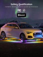 Govee Underglow Car Lights, 4pcs RGBIC Smart LED Lights for Cars with 16 Million Colors and 10 Scene Modes, App Control, Neon Accent Strip Lights for SUVs, Trucks, DC 12-24V - Image 9