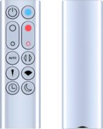 Replacement Remote Control for Dyson HP02 HP03 Compatible with Pure Hot+Cool Bladeless Fan Heater & Air Purifier(Silvery) - Image 7
