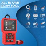 Creator C301 OBD2 Scanner OBDII Code Reader Diagnostic Scan Tool with Battery Test for All OBD-II Protocol Cars Since 1996 Check Engine Light - Image 4