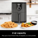 Ninja AF080 Mini Air Fryer, 2 Quarts Capacity, Compact, Nonstick, with Quick Set Timer, Grey - Image 8