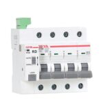 Din Rail GYM9 4P MCB with Autoreclose Device Automatic Reset Circuit Breaker Smart Home MCB Auto Recloser(4PMCB16A,GRD9M-R-DC12V-Switch) - Image 3