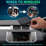 Pyle Wireless CarPlay & Android Auto Car Adapter – 4GB RAM 64GB ROM, Dual-Band WiFi, Octa-Core Processor, 4K HD, Screen Mirroring, USB3.0, Bluetooth, Supports Android Apps - Image 3