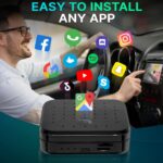 Pyle Wireless CarPlay & Android Auto Car Adapter – 4GB RAM 64GB ROM, Dual-Band WiFi, Octa-Core Processor, 4K HD, Screen Mirroring, USB3.0, Bluetooth, Supports Android Apps - Image 7