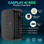 Pyle Wireless CarPlay & Android Auto Car Adapter – 4GB RAM 64GB ROM, Dual-Band WiFi, Octa-Core Processor, 4K HD, Screen Mirroring, USB3.0, Bluetooth, Supports Android Apps - Image 8