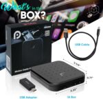 Pyle Wireless CarPlay & Android Auto Car Adapter – 4GB RAM 64GB ROM, Dual-Band WiFi, Octa-Core Processor, 4K HD, Screen Mirroring, USB3.0, Bluetooth, Supports Android Apps - Image 9