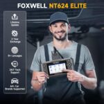 2025 FOXWELL NT624 Elite OBD2 Scanner, All System with 8 Resets ABS Bleeding/SAS/Oil/TPS/EPB/BRT/Injector/D-P-F Resets Battery Test Upgrade of NT614 Elite Car Code Reader Scan Tool for All Cars - Image 8