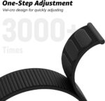 Nylon Sport Band Compatible with Apple Watch Band 38mm 40mm 41mm 42mm 44mm 45mm 46mm 49mm, Adjustable Breathable Women Men Braided Strap Compatible for iWatch Series 10/9/8/7/6/5/SE/Ultra - Image 3