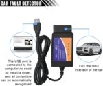 ELM327 OBD2 USB Adapter, Diagnostic Coding Tool for Lincoln Mercury Vehicles, ELMconfig Scanner OBDII Scan Tool with MS-CAN/HS-CAN Switch for Windows, Not Competible with Mustang Ford Mozda - Image 5