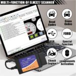 ELM327 OBD2 USB Adapter, Diagnostic Coding Tool for Lincoln Mercury Vehicles, ELMconfig Scanner OBDII Scan Tool with MS-CAN/HS-CAN Switch for Windows, Not Competible with Mustang Ford Mozda - Image 6