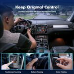 Wireless Carplay Adapter for iPhone, 2 in 1 Plug and Play Android Auto and Carplay Adapter, Convert Wired Carplay to Wireless, for iOS 10 Android 11 and Above - Image 5