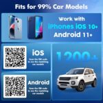 Wireless Carplay Adapter for iPhone, 2 in 1 Plug and Play Android Auto and Carplay Adapter, Convert Wired Carplay to Wireless, for iOS 10 Android 11 and Above - Image 7