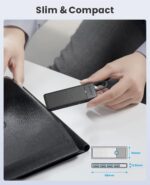 ORICO USB 3.0 Hub, 4-Port USB Hub, Ultra Slim USB Splitter for Laptop for MacBook, Mac Pro, iMac, Surface Pro,XPS, PS5, PC, Flash Drive, Mobile HDD(Black/0.5ft) - Image 6