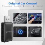 Android Auto Wireless Adapter/Wireless CarPlay Adapter 2 in 1 Plug & Play Car Dongle Converts Wired to Wireless Carplay Fit for OEM Wired Carplay,5.8Ghz WiFi Fast Auto Connect & Online Update - Image 4